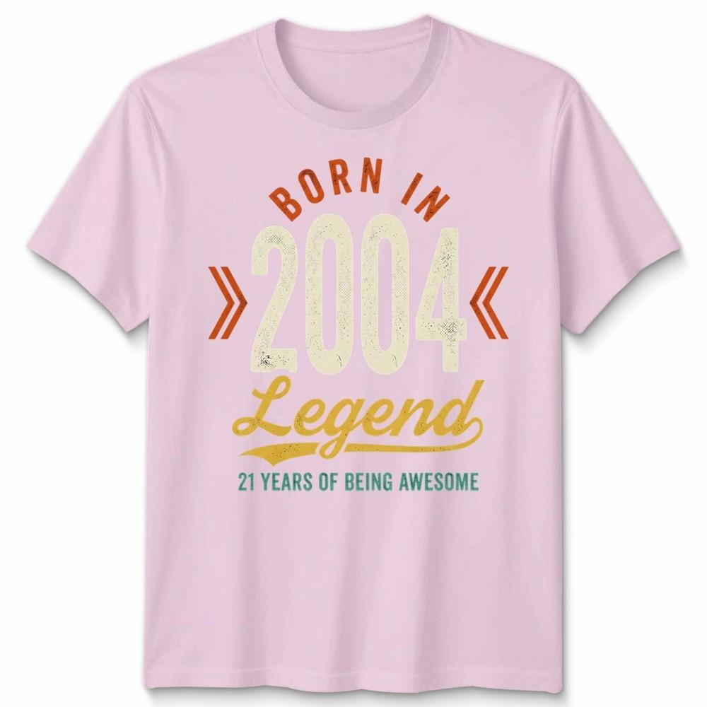 21st Birthday Unisex T Shirt 21 Years Of Being Awesome Legend Born In 2005 Funny