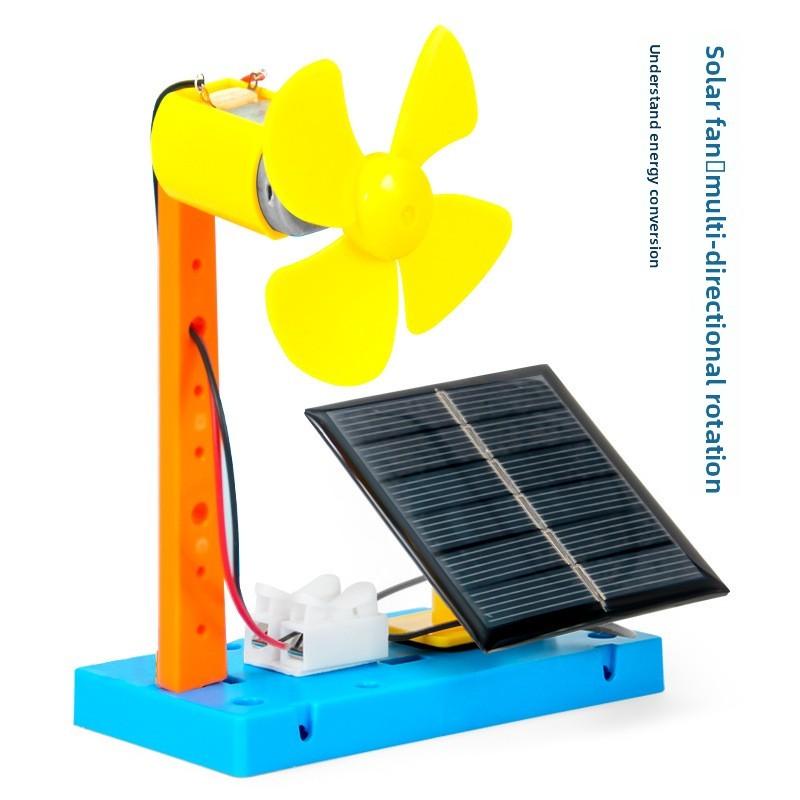 Wissenschaftliches Experiment DIY Solarventilator-Kit Mit Erneuerbarer Energietechnologie Für Pädagogische Projekte für Kinder