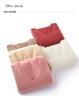 Women's Solid Color Cashmere V-Neck Pullover Sweater - Versatile, Seamless Knit Base Layer