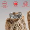 Women Vintage Tree Of Life Ring Thai Floral Carved Classic Band Daily Wear Festival Gift Jewelry