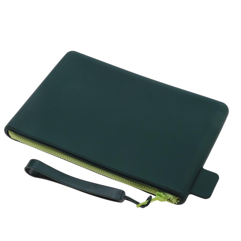 Bolsa de armazenamento de cosméticos de silicone Bolsa de maquiagem de viagem de grande capacidade Organizador de cosméticos portátil à prova d'água