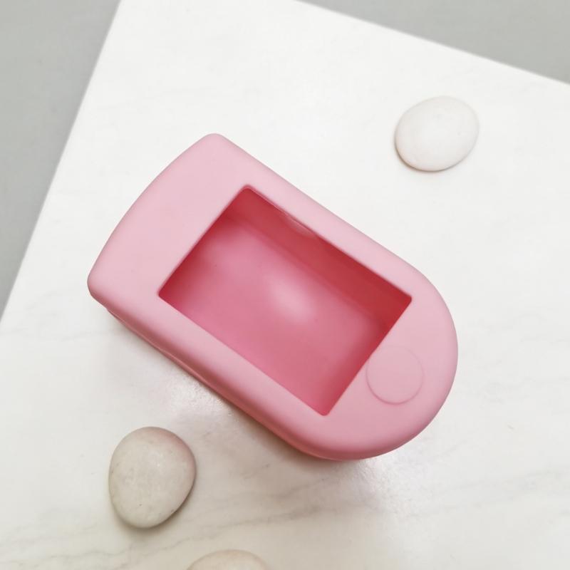 Soft Flexible Silicone Cover For Pulse Oximeter Ensuring Secure NonSlip Design Comfortable Handling Health Monitoring