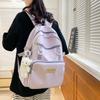 School season new student schoolbag Korean version casual large capacity junior high school campus schoolbag large capacity computer backpack