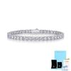 Stacked Bracelet Bracelet Women'S 925 Silver-Plated 18K Gold Design Light Luxury Moissanite Tennis Bracelet