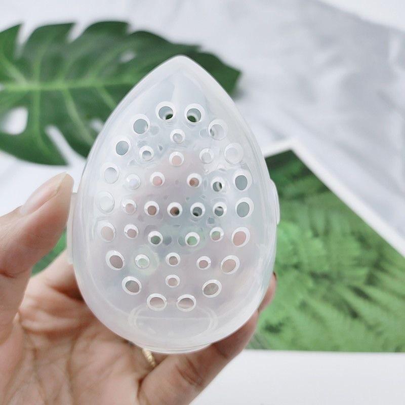 Portable Beauty Makeup Storage Box for Sponge & Puff