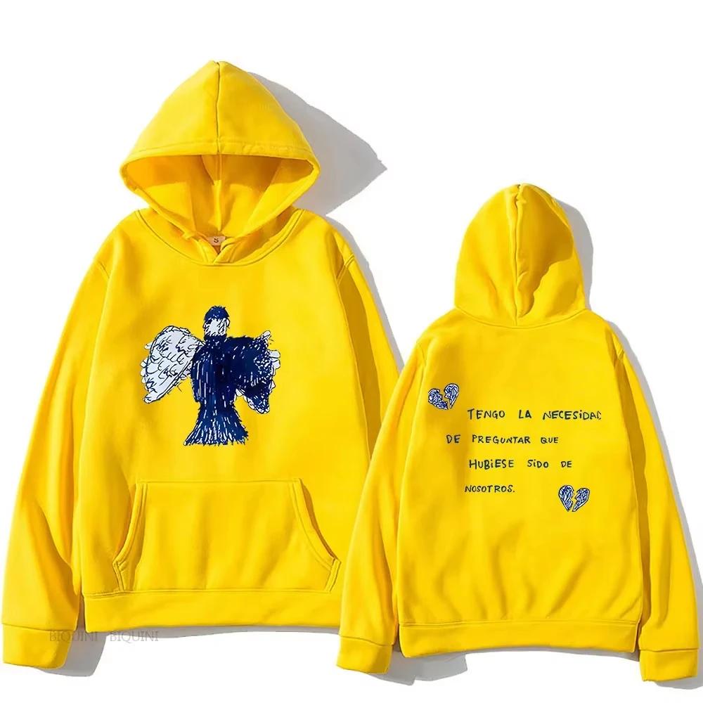 

Yailin La Mas Viral Hoodie Graphic Printing Fashion Vintage Sweatshirt Unisex Comfortable Fleece Clothes Sudaderas Punk 2D Hoody 3XL