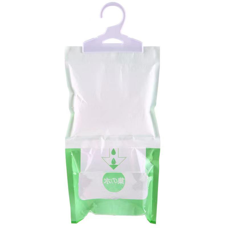 Hanging Moisture Absorber & Dehumidifying Bag for Wardrobes - Water Absorption Desiccant