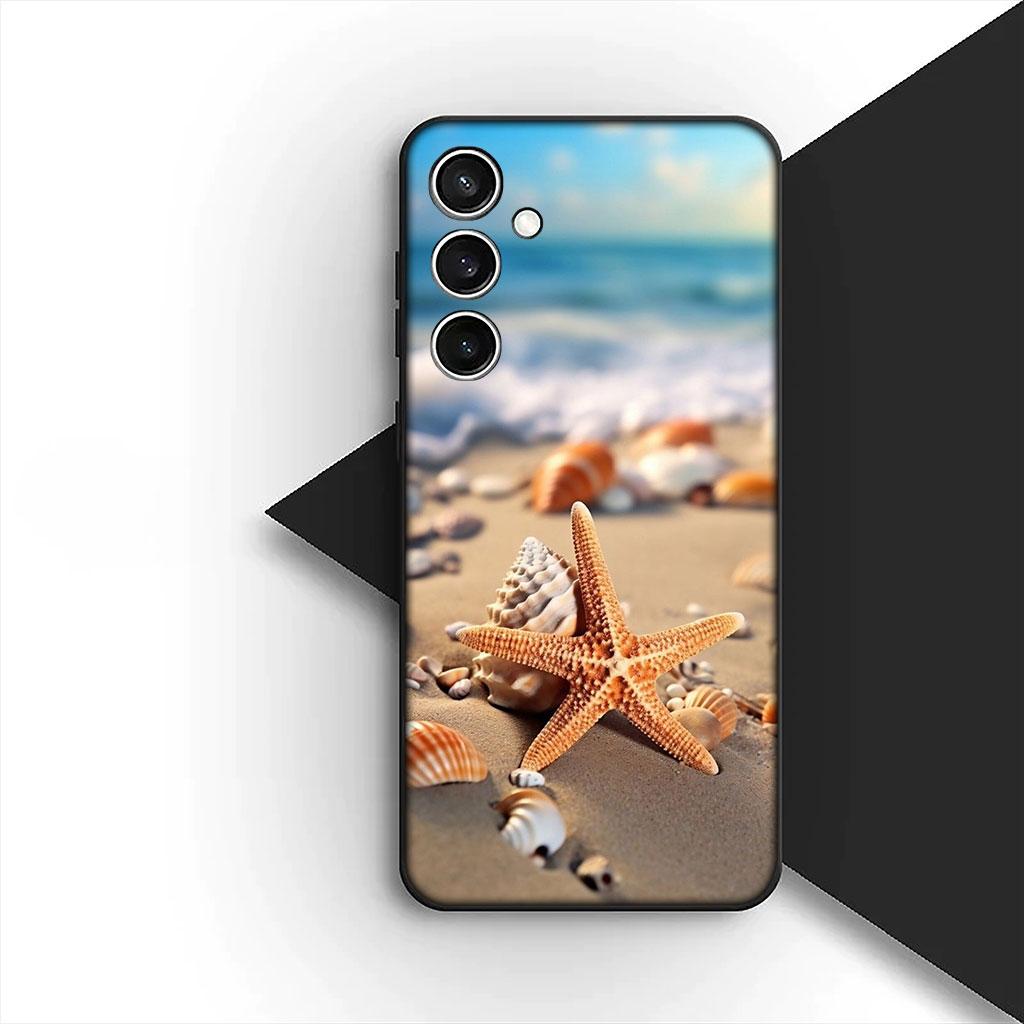 Phone Cover for Xiaomi Poco C75 C65 C71 C85 X7 X6 M7 F7 F8 Ultra F6 Pro Case Mountain Sea Beach Travel Shell Starfish Star