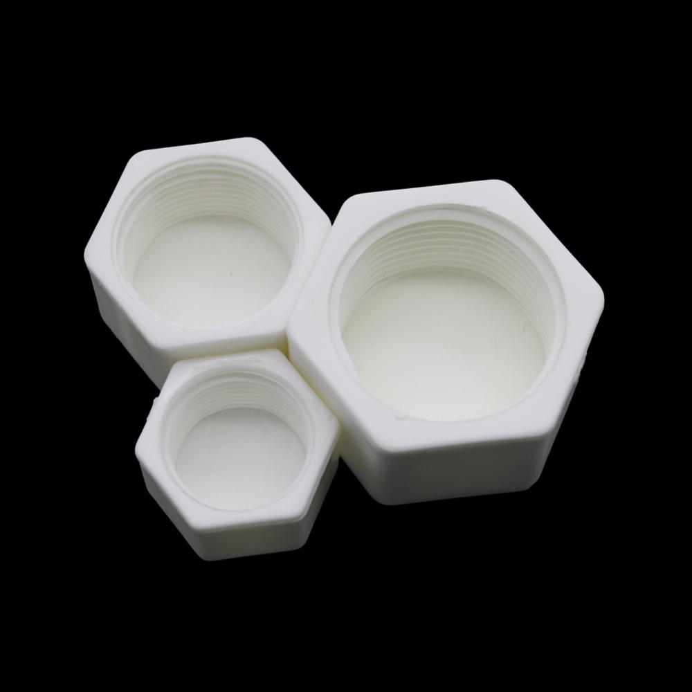Pipe end plug with 1/2'',3/4'',1'' Female Thread Garden Water pipe connector Tube Waterstop Caps Pipe Fittings 4 Pcs