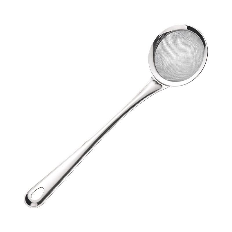 Household Fine Mesh Filter Soy Milk Device Hot Pot Spoon Juice Filter Sieve One Size