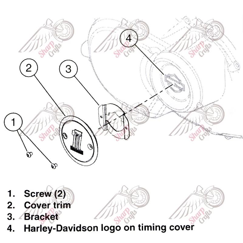 Motorcycle Accessories Engine Side Cover For Harley Davidson Street 500 Street750 XG500 XG750 XG 750 2015-2017