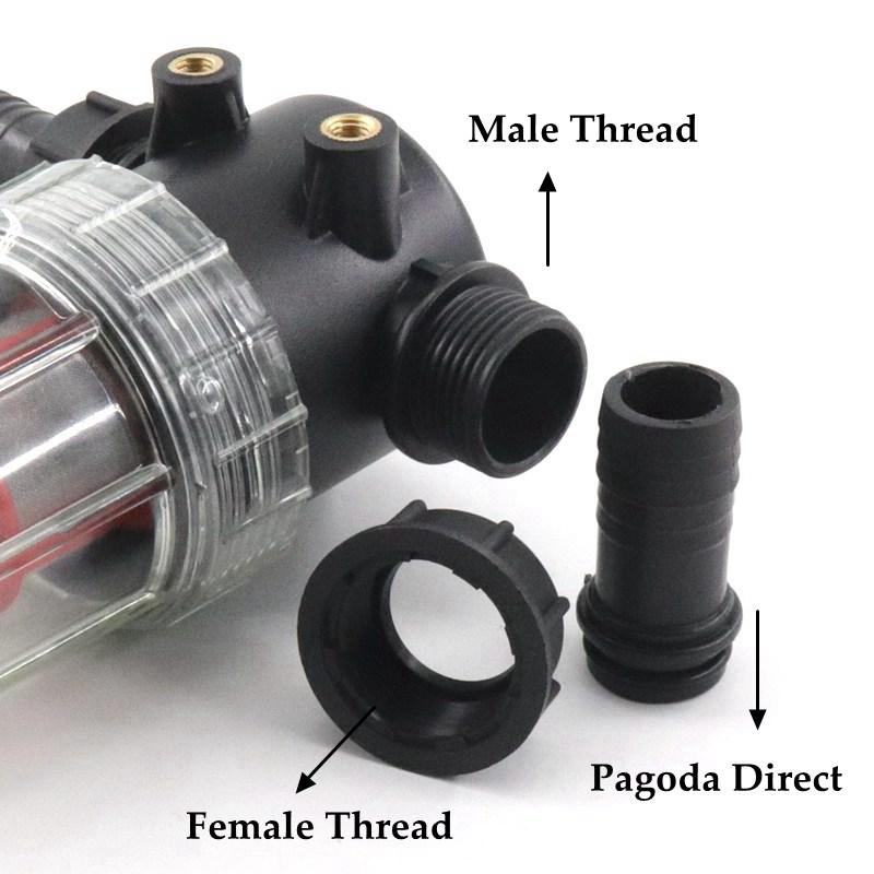 1pc 20/25mm Aquarium Fish Tank Water Pump Filter Garden Watering Filter Agriculture Irrigation Filter 80 Mesh Strainer Screen