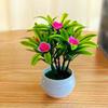 Wedding Artificial Flower With Pot Courtyards Decor Fake False