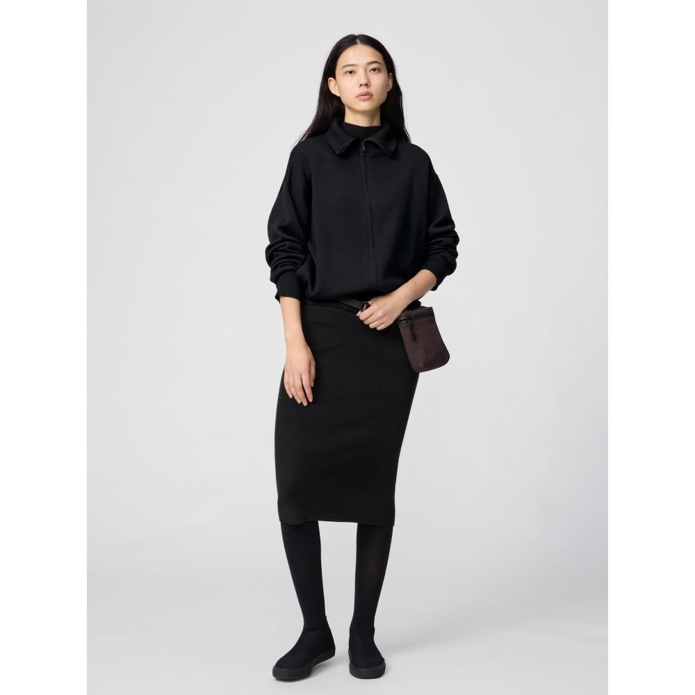 Uniqlo Double Face Zip Up Jacket