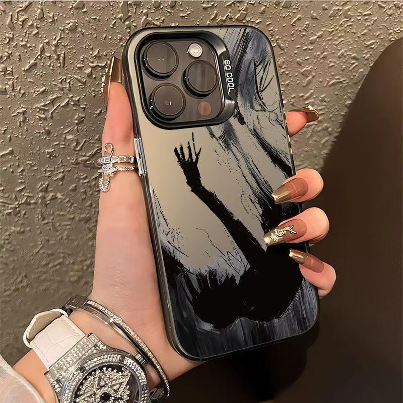 

Falling into Darkness iPhone Case for Apple 15 Pro Max, 16 Pro, 14 Pro, and 17 iPhone 14 Pro