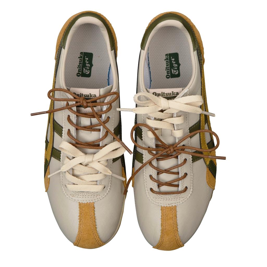 ONITSUKA TIGER Runspark Non Slip Lightweight Low Top Running Shoes Unisex Beige Brown 1183B480-200(Team293-)