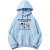 Stop Racism Hoodies It's Okay To Be Asian Black Arab Normal American Funny Anti-Racism Sweatshirt Long Sleeve Unisex Pullovers