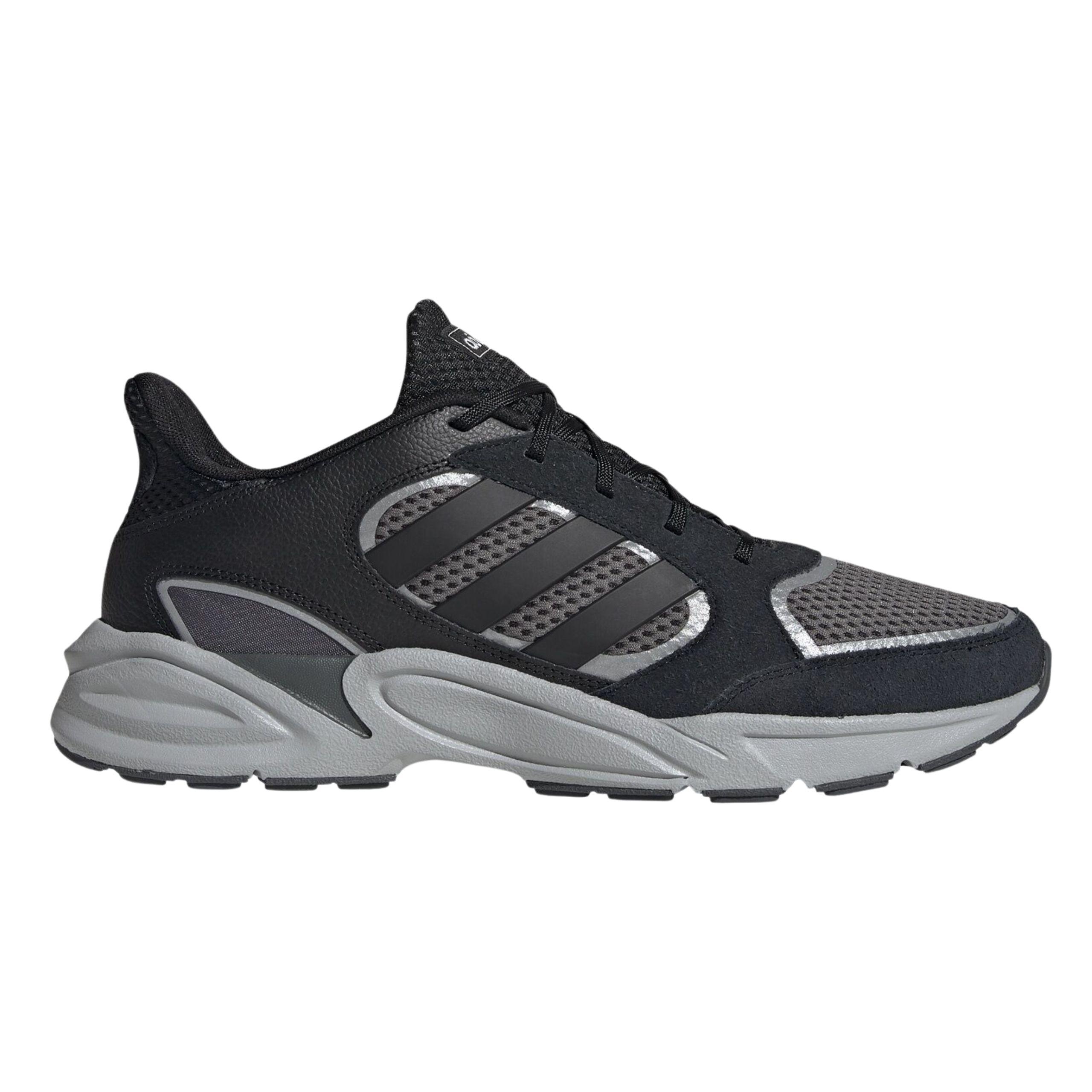

Adidas EG2882 90S Valasion мужские спортивные кроссовки черные r. 42 ⅔ 42 2/3 чёрный
