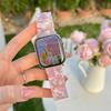 Lightweight Resin Band Compatible with Apple Watch iWatch Series 12 11/10, Summer Soft Breathable Sport Replacement Strap