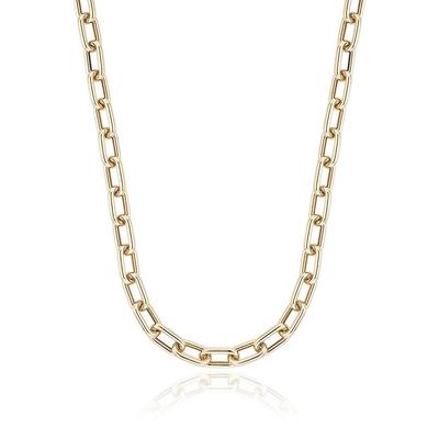 Vermeil Volume Link Necklace (55cm) LLNB23371S