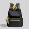 Schoolbag Japanese simple and versatile large-capacity solid color campus schoolbag 1011 summer new light commuter student backpack