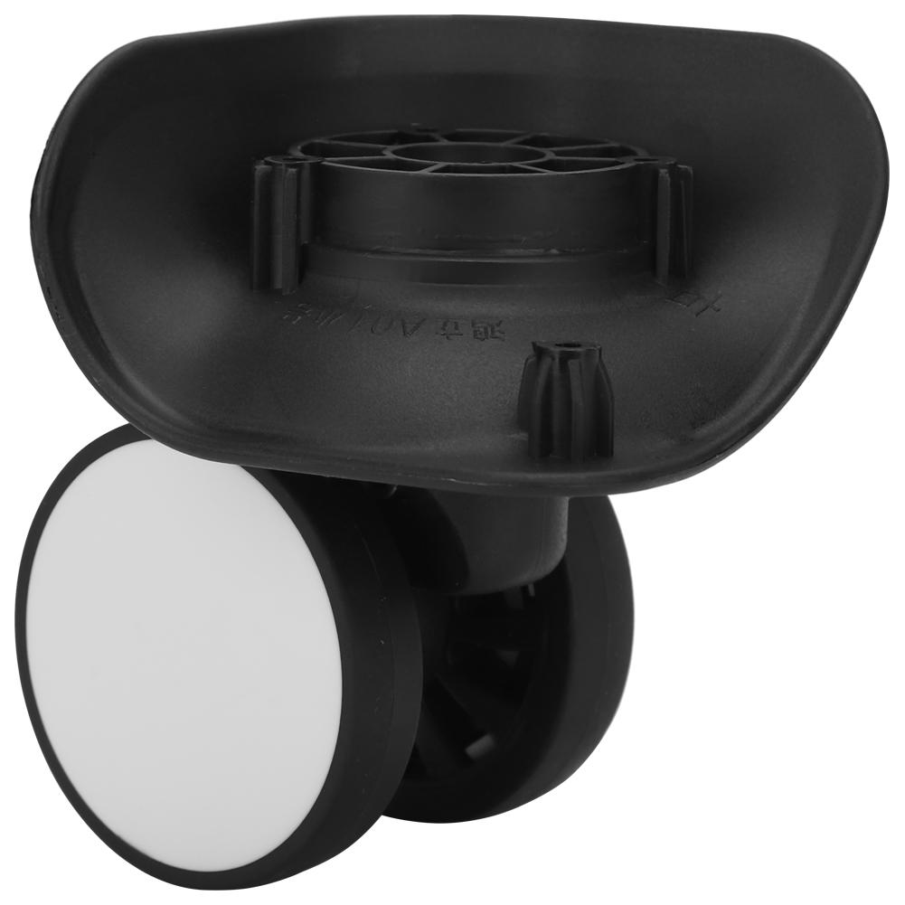 1 Pair Black Luggage Wheel Universal Suitcase Replacement Accessory Outdoor Supplies