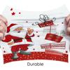 100 Pcs Festive Christmas Napkins Set - Santa Claus Design, Holiday Paper Napkins for Cocktail, Dinner, Party - Disposable, Fun for Xmas Celebrations