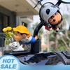 Crayon Shin-Chan Car Dashboard Ornaments Auto Interior Window Console Decor Figurines Desktop Decoration Mini Figure Model Gifts