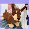Cartoon Dachshund Plush Toy With Soft Pp Cotton For Kids And Children