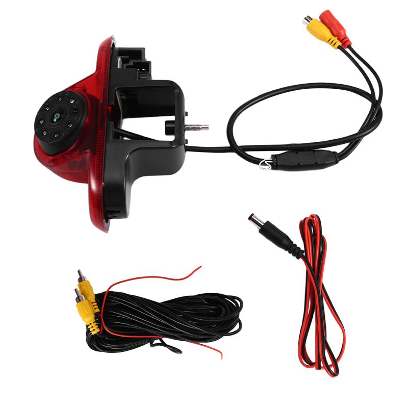 Rear View Reversing Image Camera High Brake Light For Fiat Renault Trafic Opel Vivaro Vauxhall Nissan Primastar