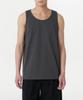 Scoop Neck Sleeveless Top [Dark Grey]