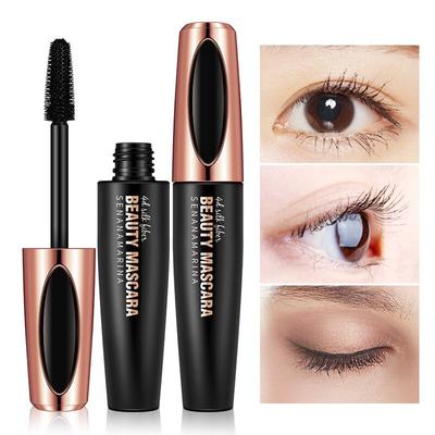 Pralle und dicke Curling-Mascara Natürliche Verlängerung Mascara Kosmetik