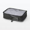 MUJI Polyester Sorting Compressed 26 X 40 X 10 OHH63A4A Case, Type, Black, Medium, Approx. Cm,