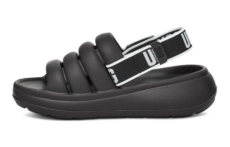 UGG Sport Yeah Slide Black Kids 1129050K-BLK 38