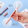 Two in one scissors Tiktok pen type small mini hand tent cutting knife scissors paper cutting hand model office supplies