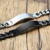 Personalized Bracelet Customizable Non Allergy Stainless Steel Bracelet for Men Women Free Engrave Name/letter/logo Custom Gifts