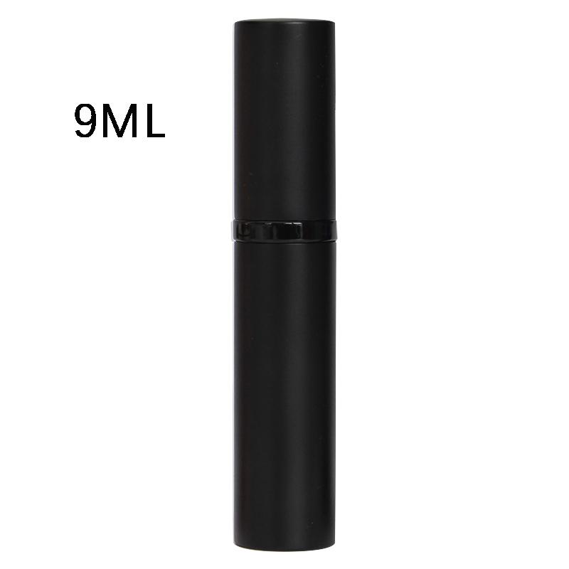 

Портативный роскошный флакон для духов 9 мл, дорожный, корпус из матового металла, наполнение снизу, пробник, деликатный спрей, пустой диспенсер для духов