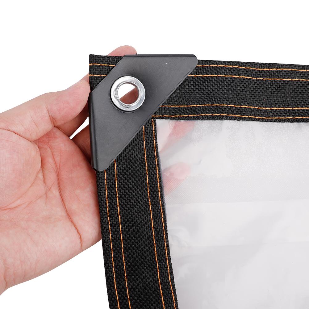 Greenhouse Sun Shade Cover Transparent Rainproof Greenhouse Film Thickened Anti Freezing Insulation