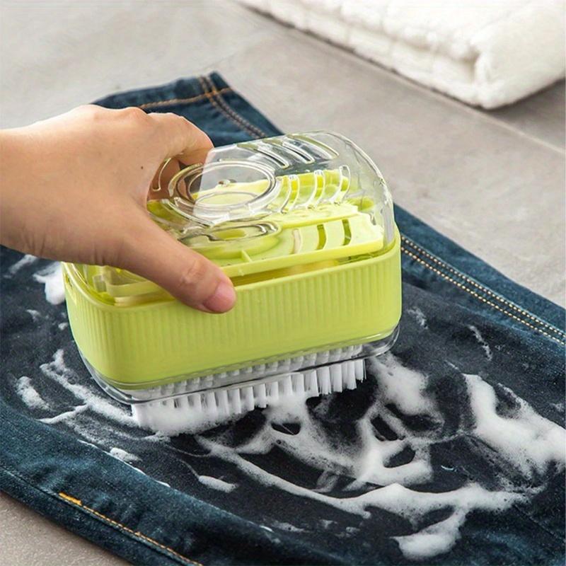 Multifunctional Soap Dish – Creative Drum Laundry Brush for Bathroom, Gym, Kitchen & Toilet – Travel Soap Drainer Box