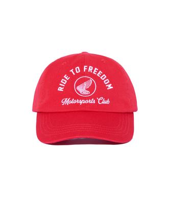 PHYPS MOTORCYCLE Ride To Freedom Ball Cap Red