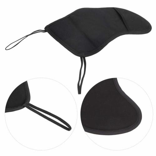 Violin Chin Rest, Stress Relief, Anti-Slip Double Ties, Adjustable, Fits 4/4, 3/4, 1/2, 1/4, and 1/8 Violins, Exercise Chin Support, Cotton Material,