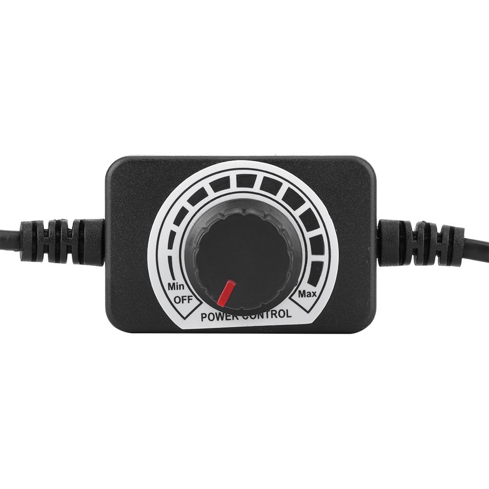 5 24V Adjustable DC Speed Control Switch Stepless Light Temperature Switch for Motor Drill Speed Controller