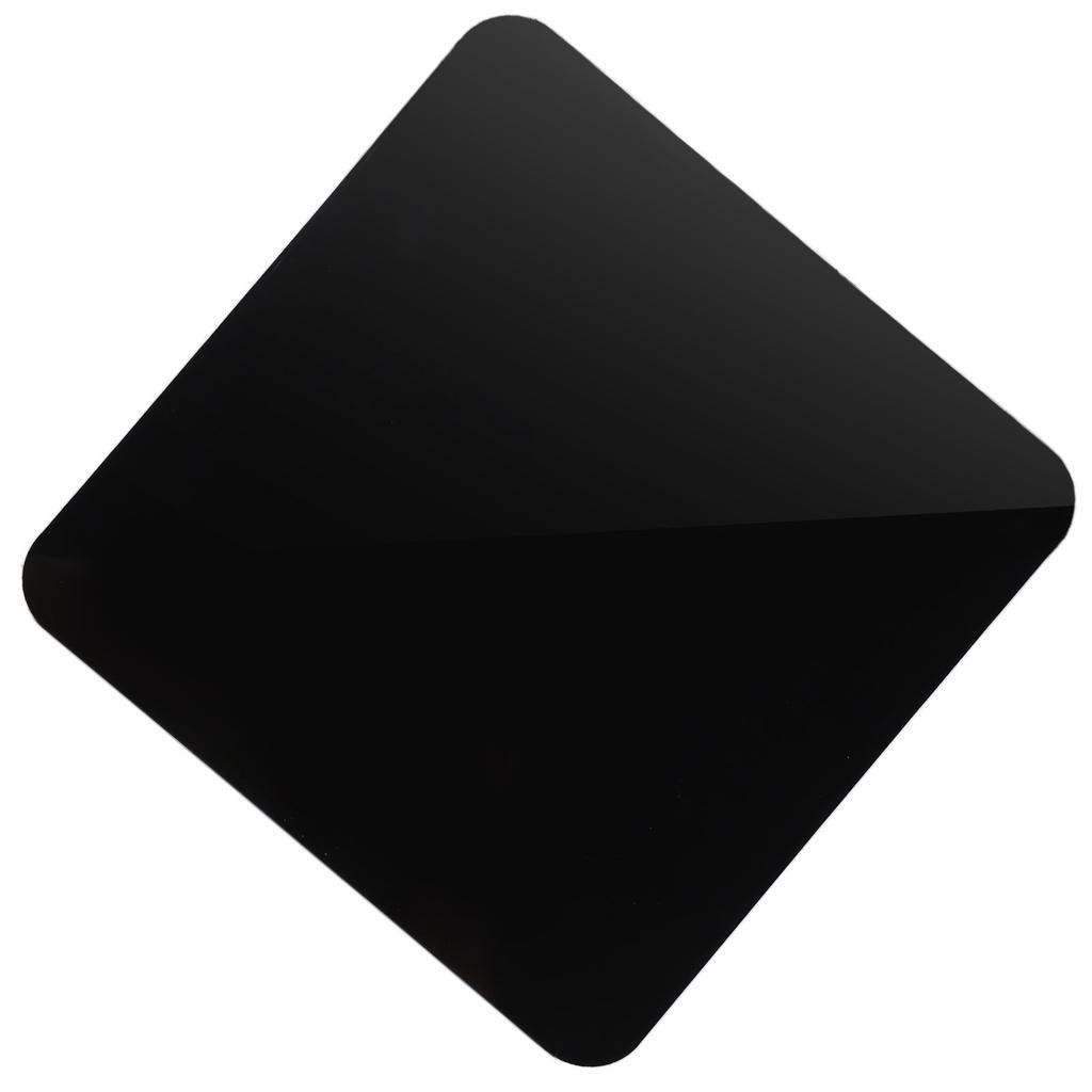 30x30cm Acrylic Reflective Display Table Background Board for Photography ShootingBlack