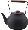 Chaki Kyusu (Large Teapot), Black, 0.7L, with Tea Strainer, Not for Direct Heat, CHA-6