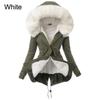 Women's Fashion Faux Fur Hooded Long Coat Winter Warm Fleece Thicken Parka Jacket Outwear Plus Size
