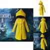 High Quality Waterproof Little Nightmares 2 Six Cosplay Costume Yellow Raincoat