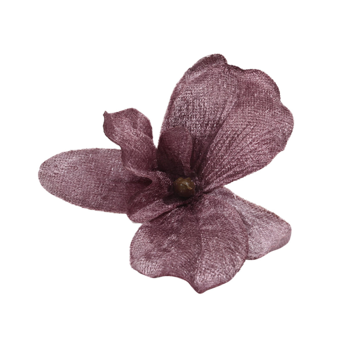 

Зажим-краб для цветов, боковой зажим для орхидеи, имитация цветка, стиль морского курорта, модная заколка для волос, головной убор с цветком, заколки для волос one size коричневый