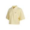 (WMNS) Logo Colorblock Short Cream Yellow Polo Shirt Women's 10022783-A01