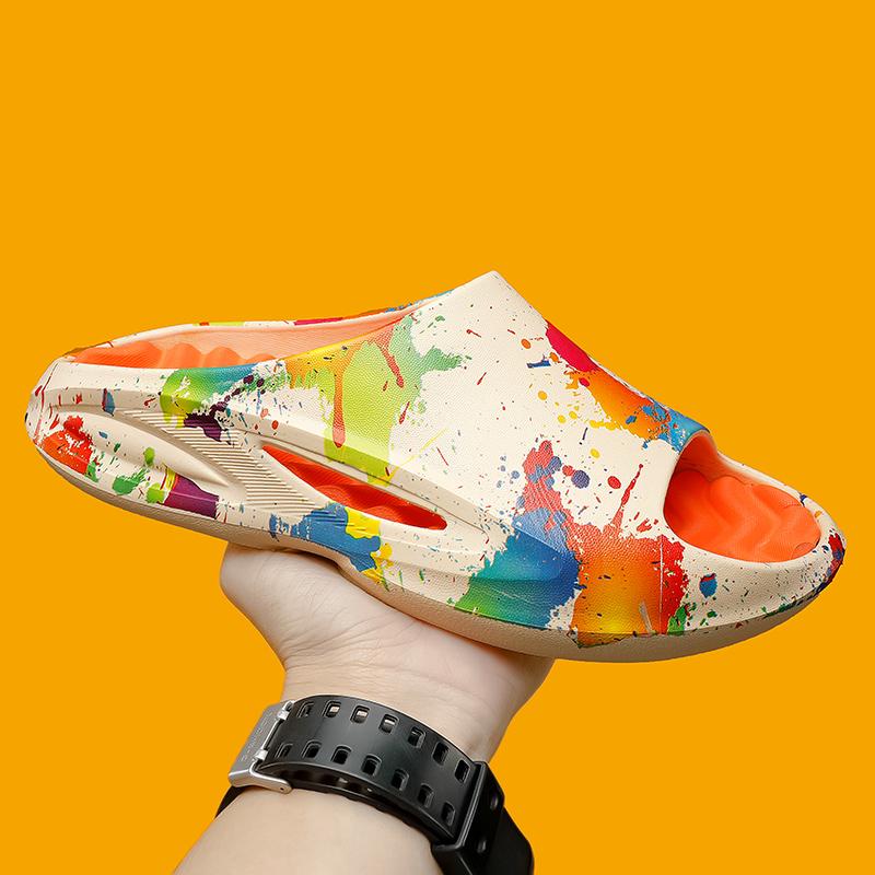 Summer Non-slip Wear-resistant Breathable Casual Sandals and Slippers Fashion Lightweight EVA Slippers Beach Shoes