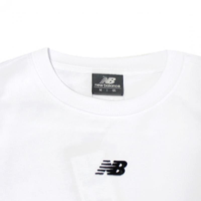 New Balance Nb ESSential Center Logo Men S And woMen S Short Sleeve Tee White Nbnee21033 10